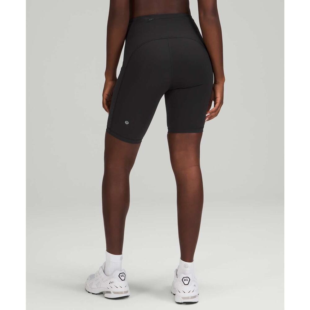 Lululemon Swift Speed High Rise Shorts 8" Black Size 4 NWOT - Picture 4 of 11